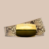 Milou Domed Embossed Belt