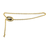 Past Midnight Two-Tone Chain Belt - Lukka Boutique