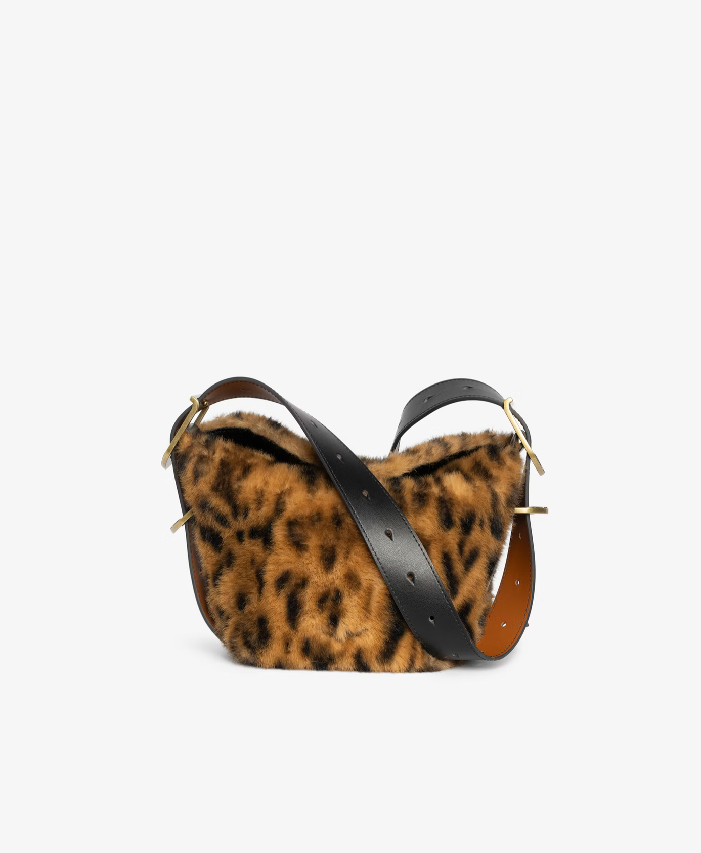 Baby Jane Leo Faux Fur Bag in Leopard - Lukka Boutique
