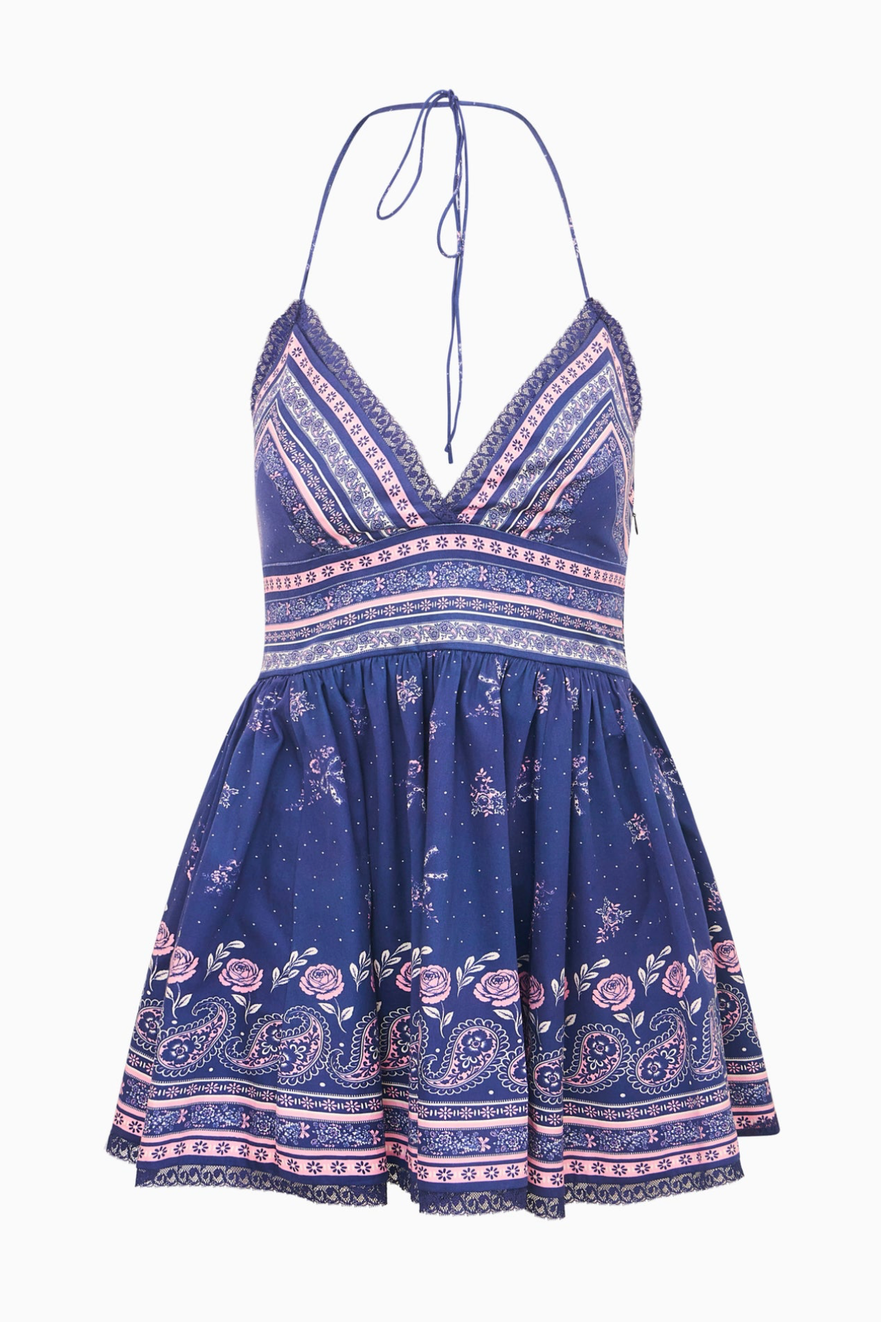 Arletta Dress in Midnight Harbor - Lukka Boutique