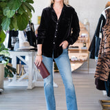 Eileen V Relaxed Button-Up Shirt
