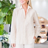 Eileen Relaxed Button-Up Shirt