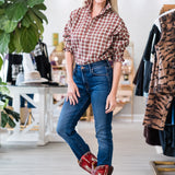 Oona Continuous Button-Up Shirt