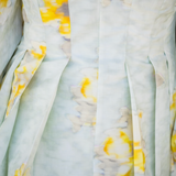 Yara Poplin Dress in Sage Combo - Lukka Boutique