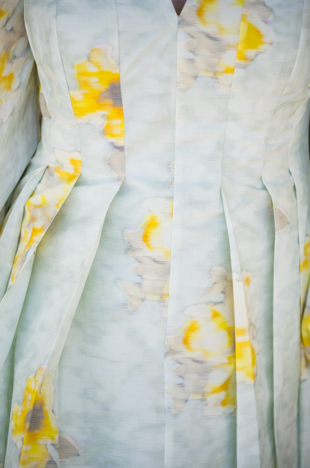 Yara Poplin Dress in Sage Combo - Lukka Boutique