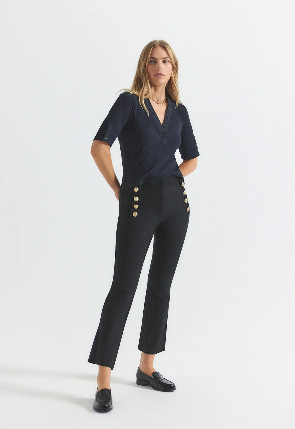 Robertson Crop Flare Trouser