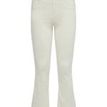 Kendra High Rise Cropped Flare in Vintage White - Lukka Boutique