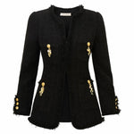 Adrina Jacket in Black - Lukka Boutique