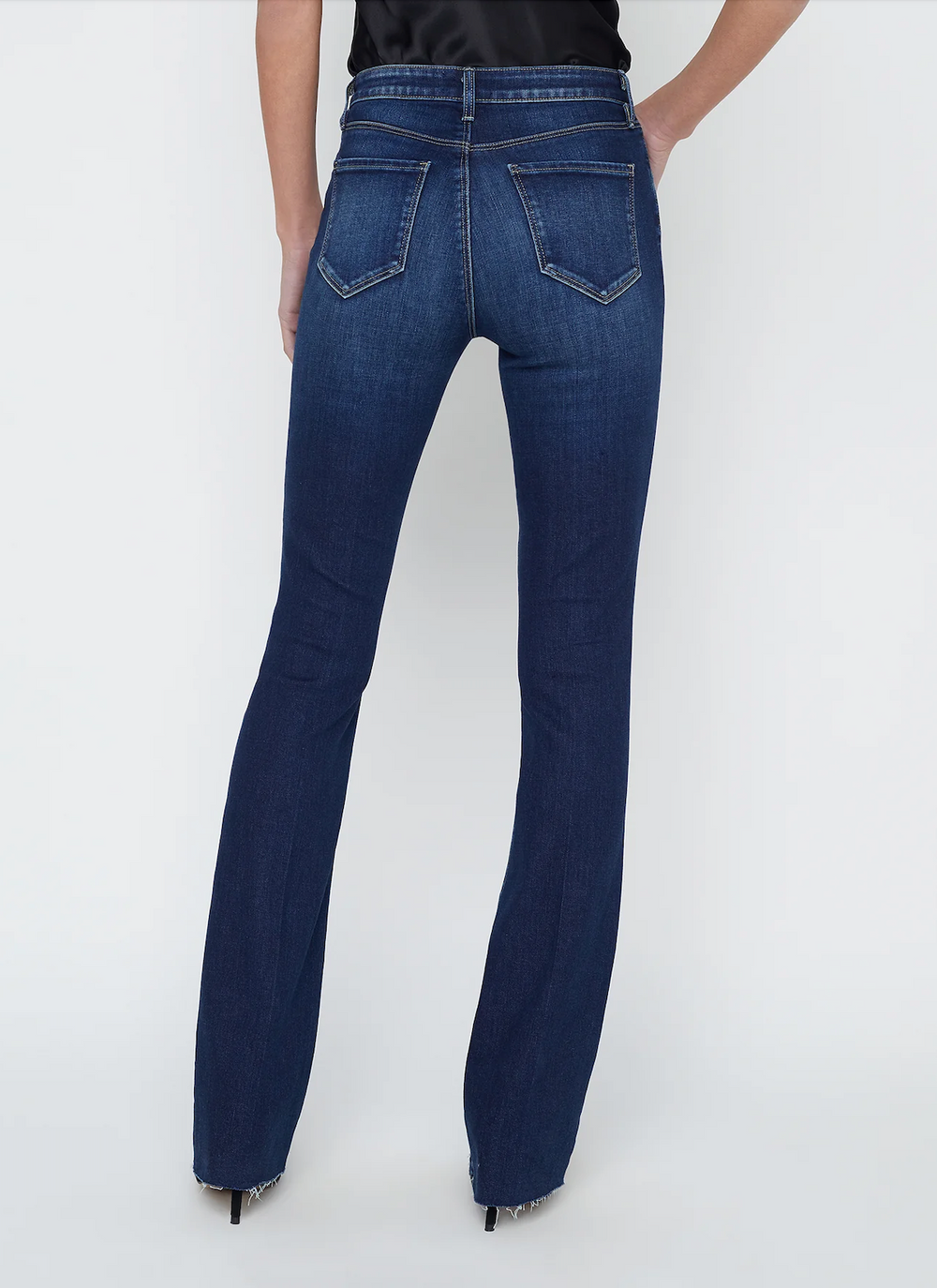 Ruth High Rise Straight Leg Jean in Lavelle