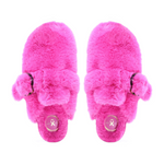 Terra Full Fur Clog in Pink Hope - Lukka Boutique