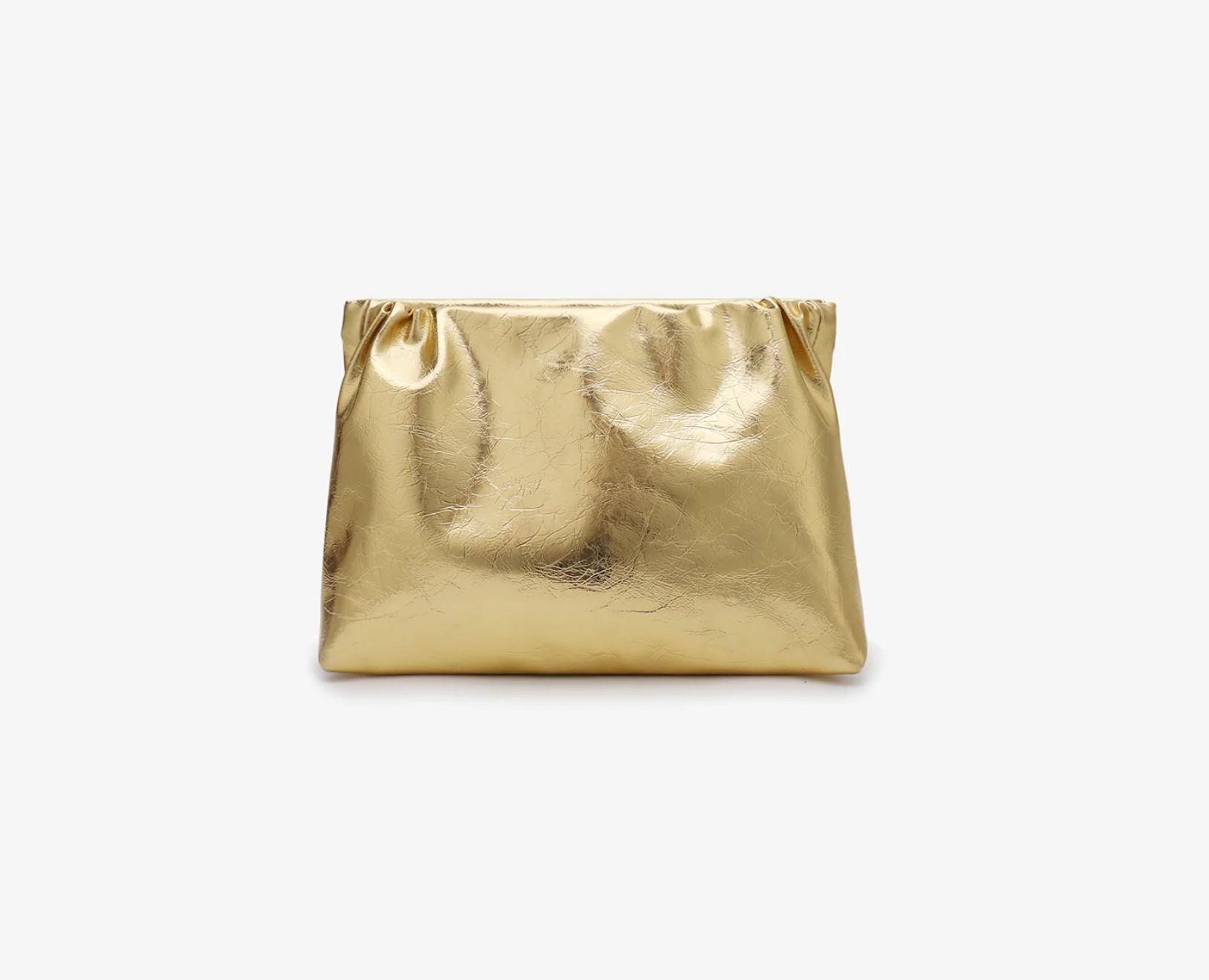 Ophelia Clutch in Platinum - Lukka Boutique
