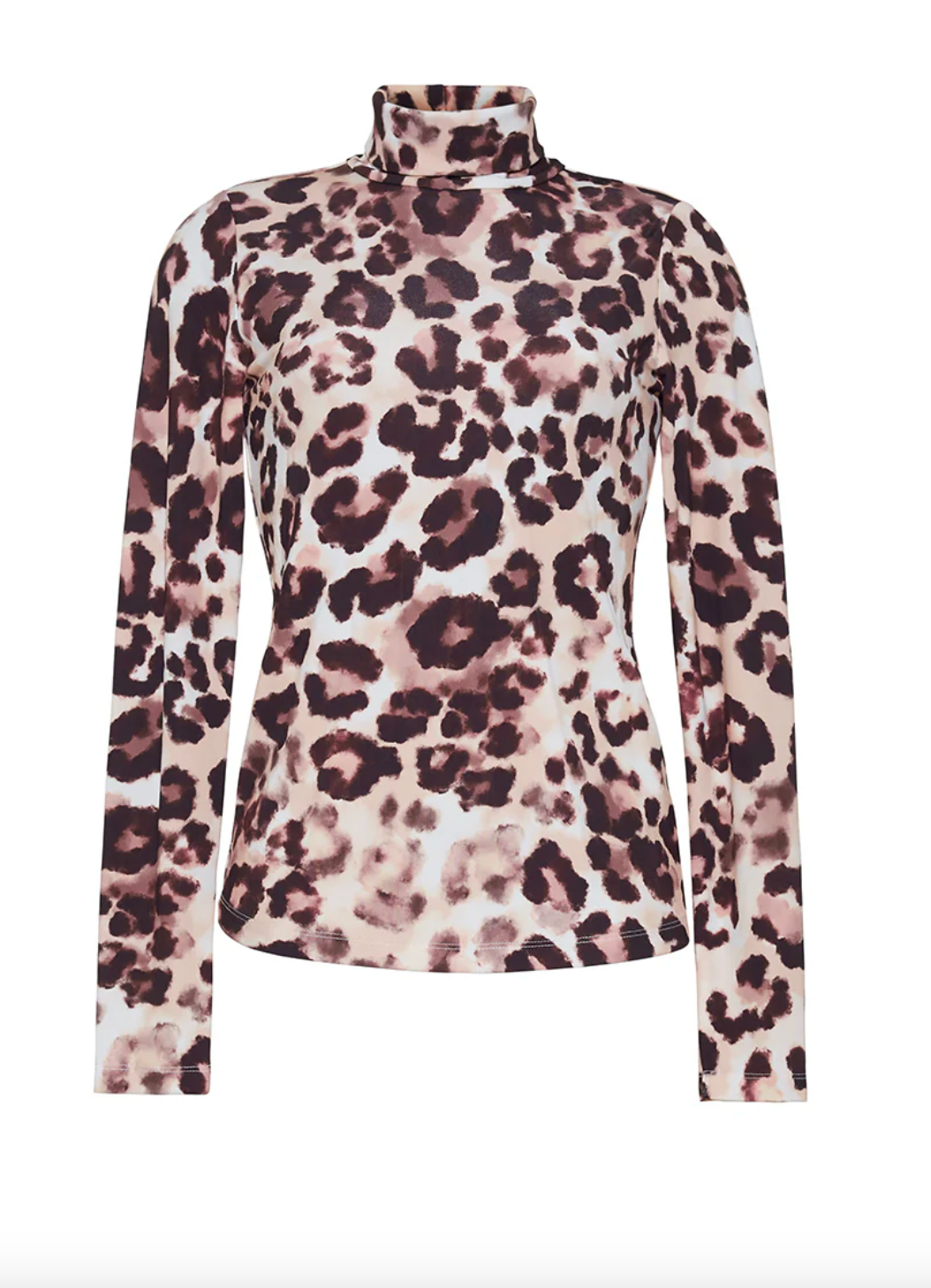 Suzie Top in Abstract Cheetah Ivory - Lukka Boutique
