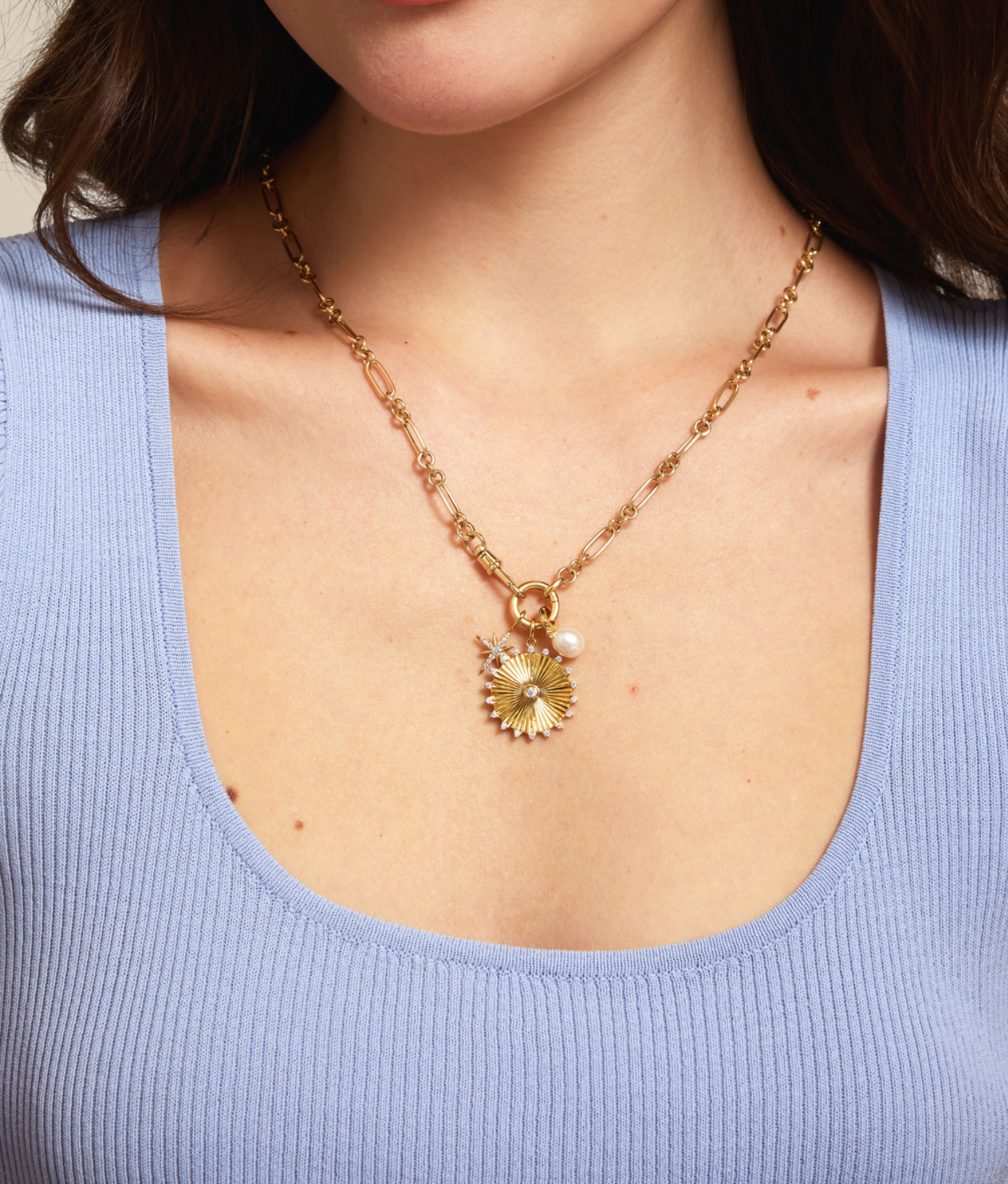 Callie Charm Necklace - Lukka Boutique