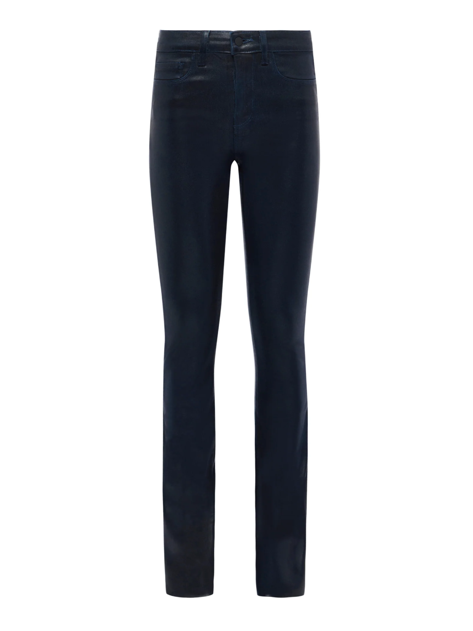 Ruth Coated Straight-Leg Jean