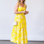 Dixon Dress in Honeysuckle - Lukka Boutique