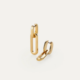 Puffy Detachable Link Earrings