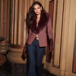 Sheila Fur Collar Blazer - Lukka Boutique