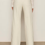 Cadence Shimmer Stripe Pant in Vanilla Creme - Lukka Boutique