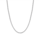 Graduated CZ Tennis Necklace - Lukka Boutique