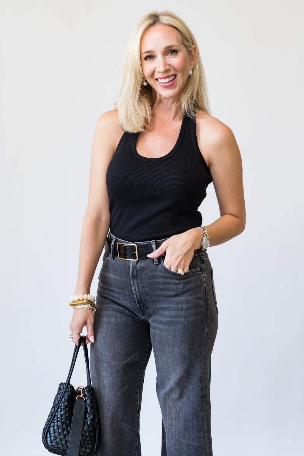 Neckholder Top in Black - Lukka Boutique