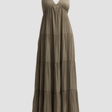 Lua Slvls Tiered Maxi Dress