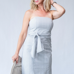 Braelynn Dress in Pearl - Lukka Boutique