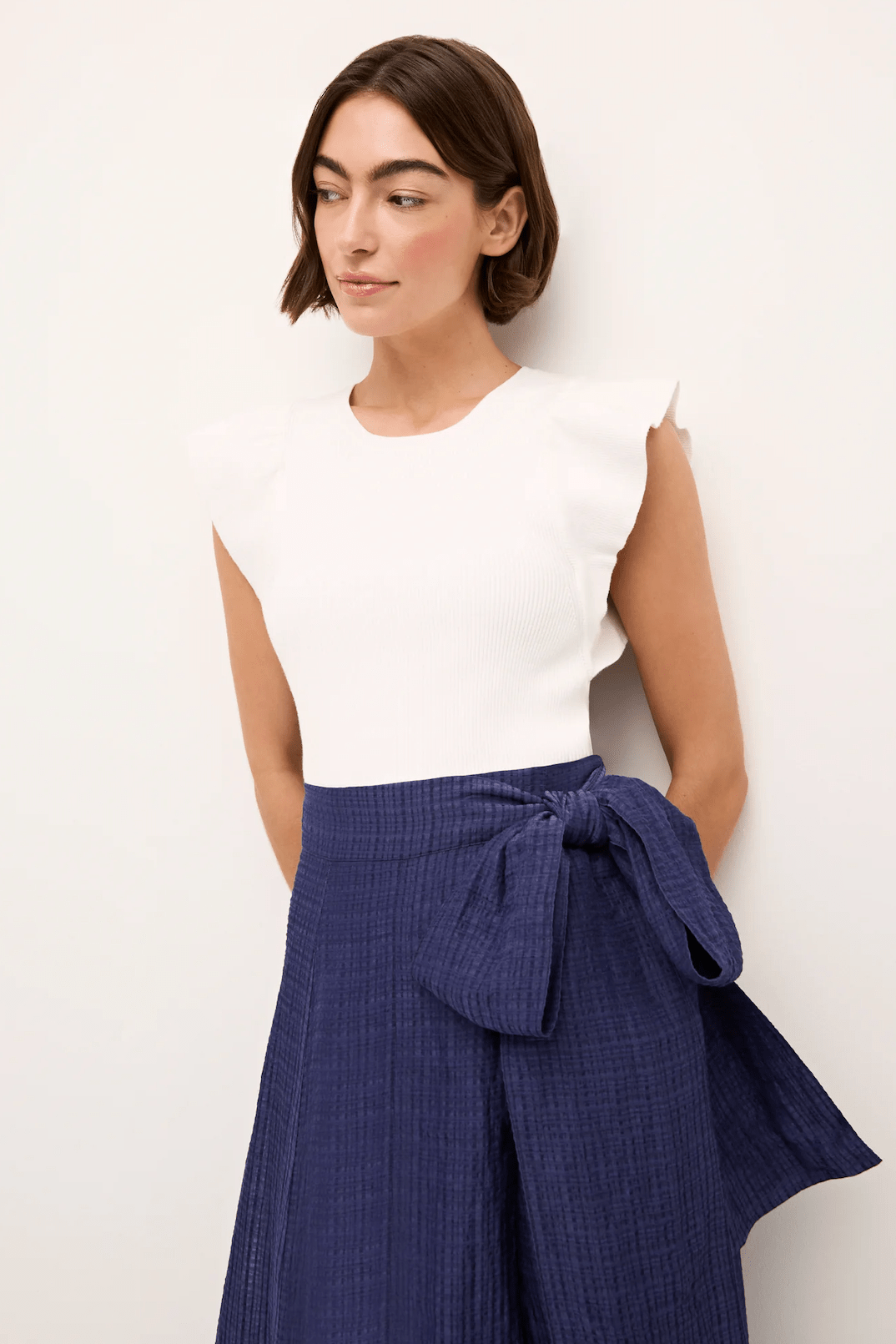 Rory Top in Oyster - Lukka Boutique