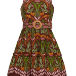 Julietta Mini Dress in Juniper Brown - Lukka Boutique