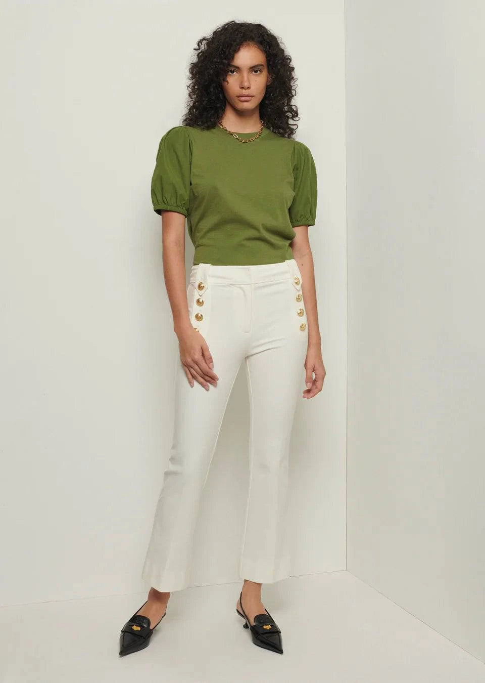 Robertson Crop Flare Trouser